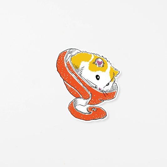 Sticker: Hamster Peel