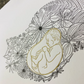 Mother & Babe Greeting Card