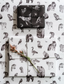 Double Sided Animal Wrapping Paper