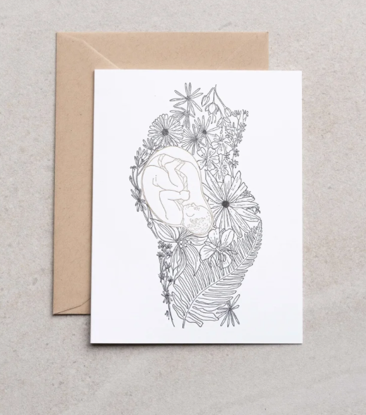 Mother & Babe Greeting Card