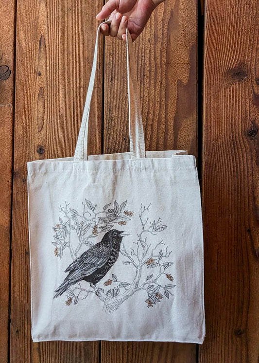 Tote Bag: Common Raven