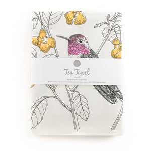 Tea Towel: Anna's Hummingbird