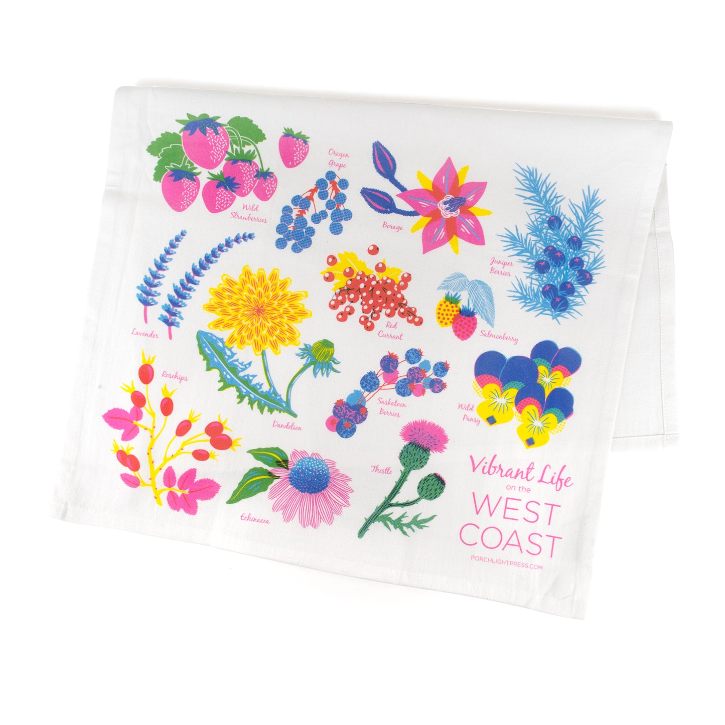 Tea Towel: Herbal - Vibrant Life Series
