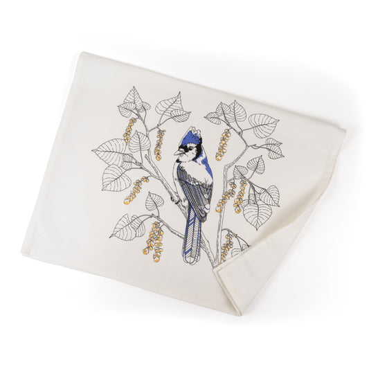 Tea Towel: Blue Jay