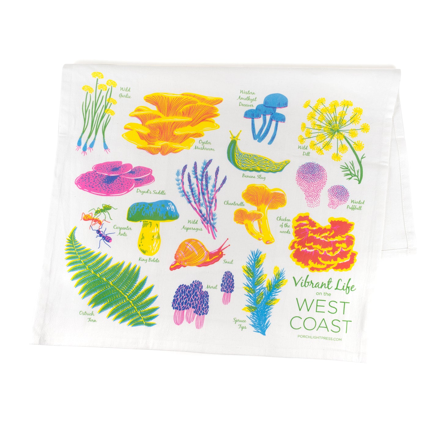 Tea Towel: Forest Floor - Vibrant Life Series
