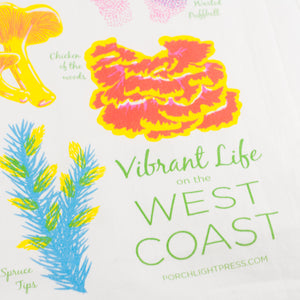 Tea Towel: Forest Floor - Vibrant Life Series
