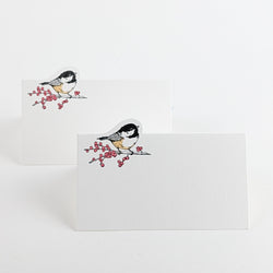 Place Card: Chickadee (Set of 8)