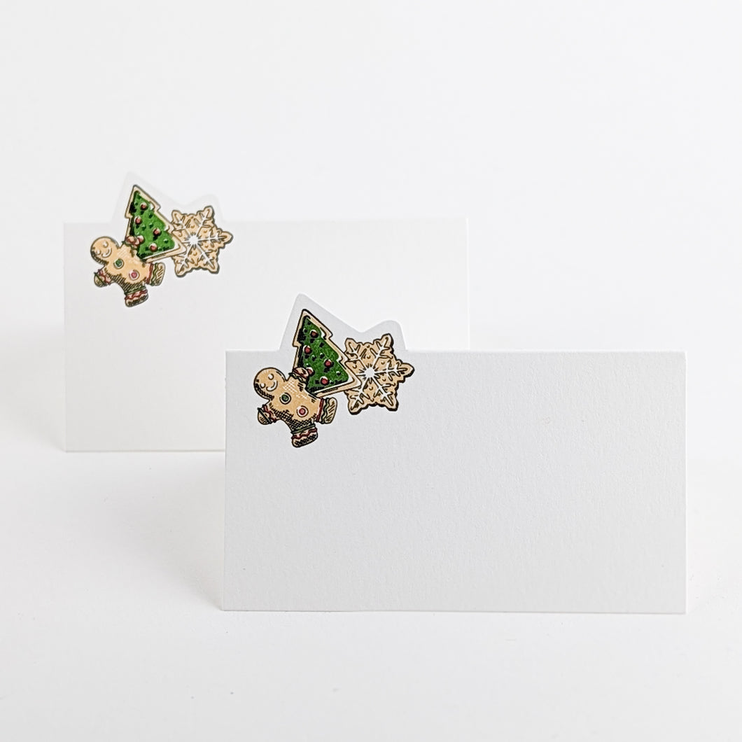 Place Card: Christmas Cookies (Set of 8)
