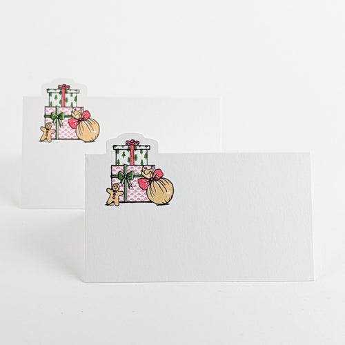 Place Card: Christmas Presents (Set of 8)