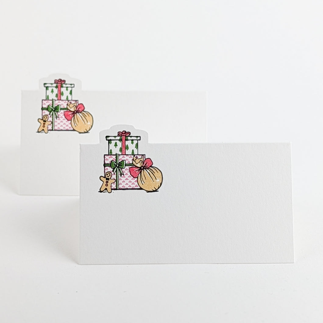 Place Card: Christmas Presents (Set of 8)
