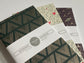 Notebook: Graphic Series - Hunter Green Triangles Pocket Notebook