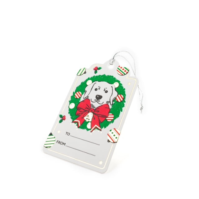 Gift Tag: Holiday Dogs Hang Tag (Set of 8)