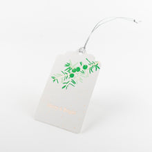 Gift Tag: Holiday Vegetation Hang Tag (Set of 8)