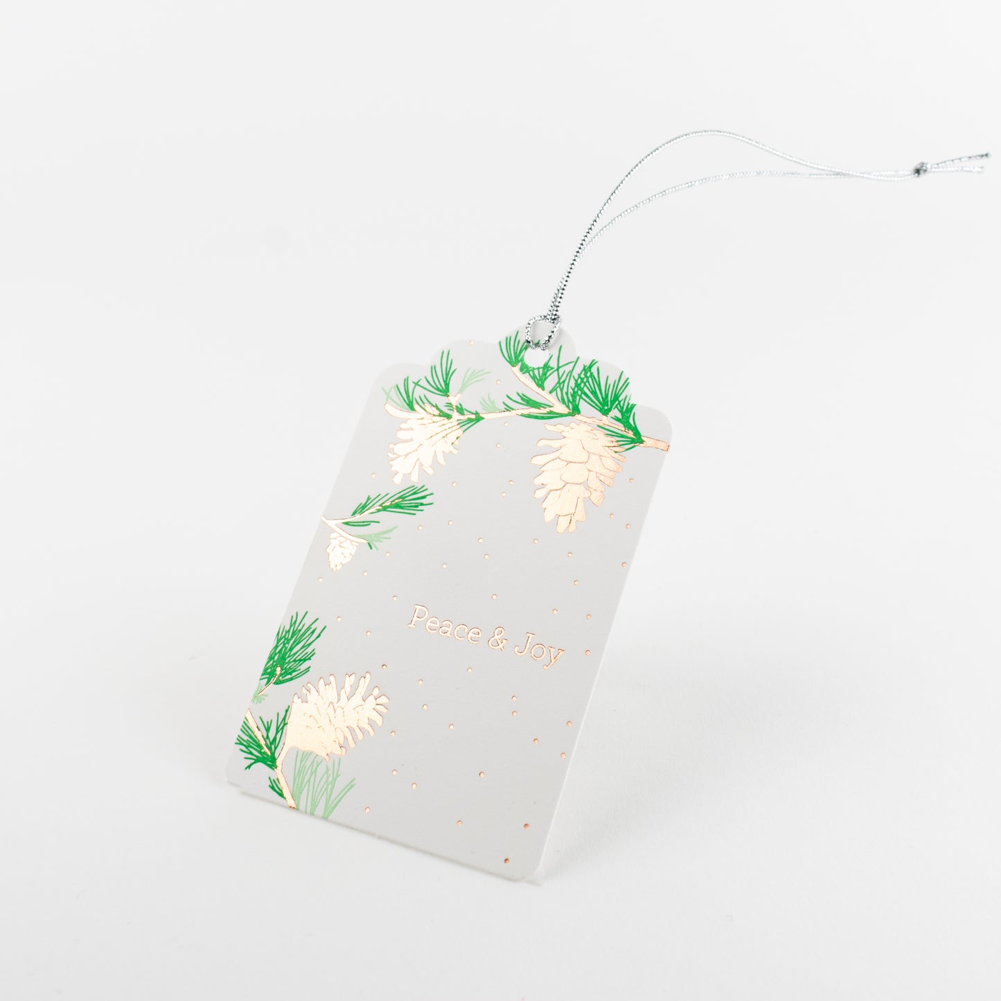 Gift Tag: Holiday Vegetation Hang Tag (Set of 8)