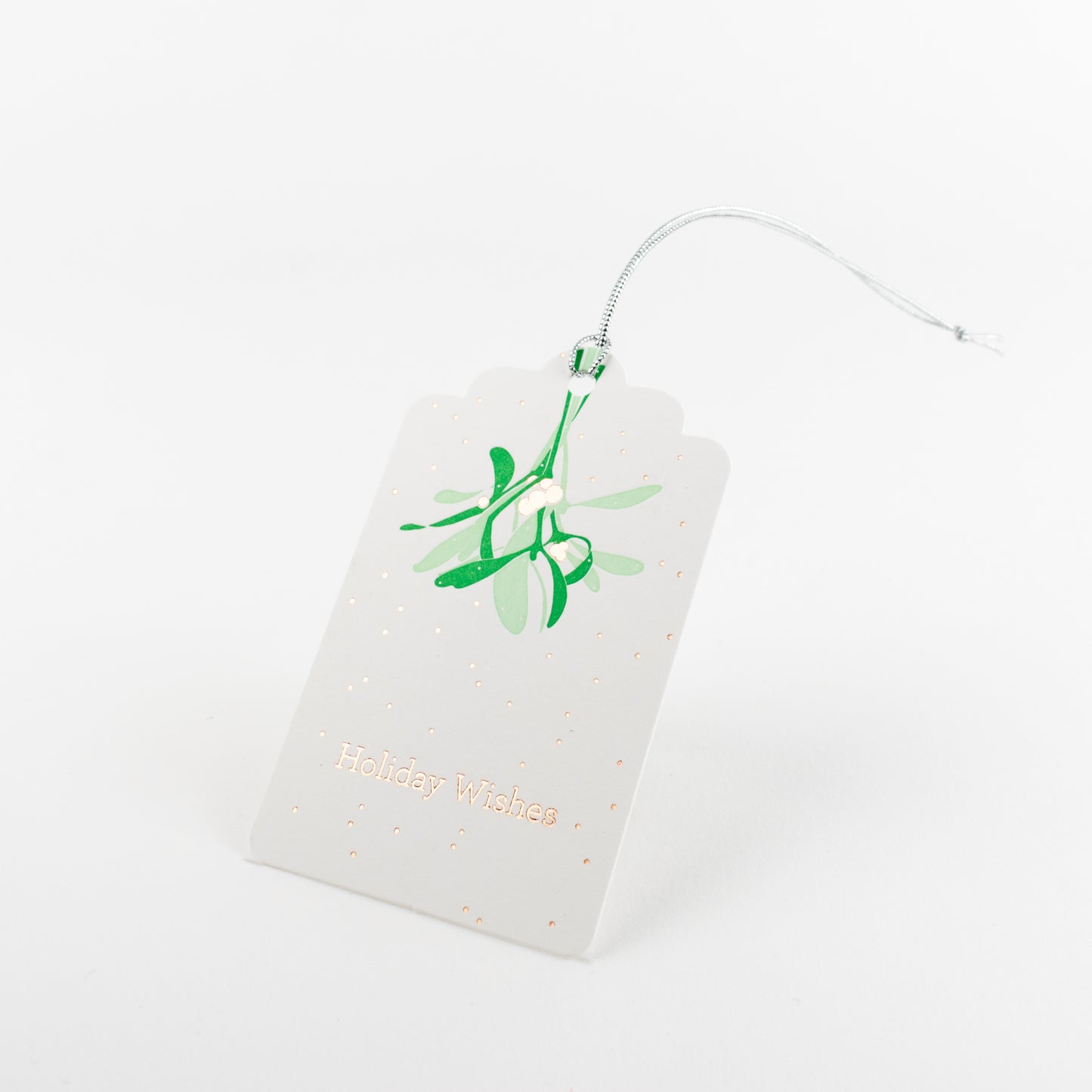 Gift Tag: Holiday Vegetation Hang Tag (Set of 8)