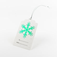 Gift Tag: Snowflakes Die-Cut (Set of 8)