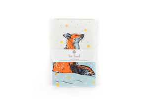 Tea Towel: Magical Snowy Fox