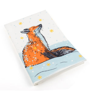 Tea Towel: Magical Snowy Fox