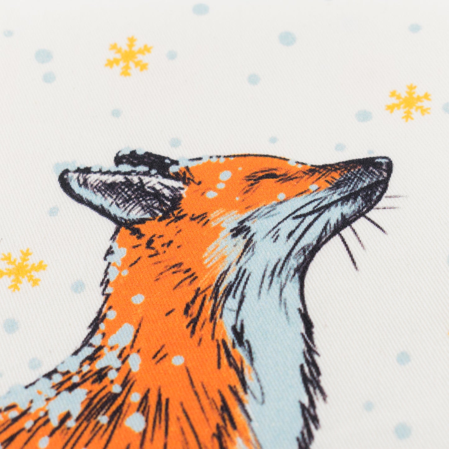 Tea Towel: Magical Snowy Fox