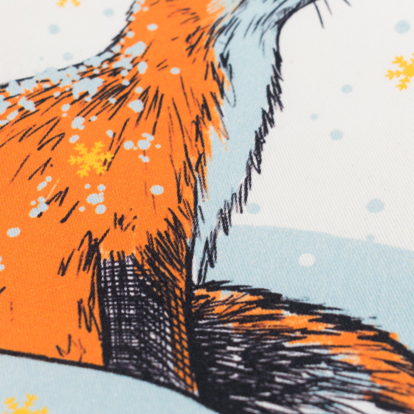 Tea Towel: Magical Snowy Fox