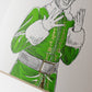 Card: SANTA! Greeting Card