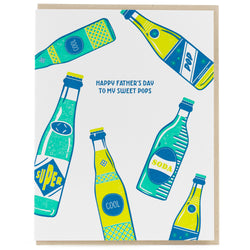Sweet Pops Retro Father's Day Card