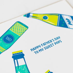 Sweet Pops Retro Father's Day Card