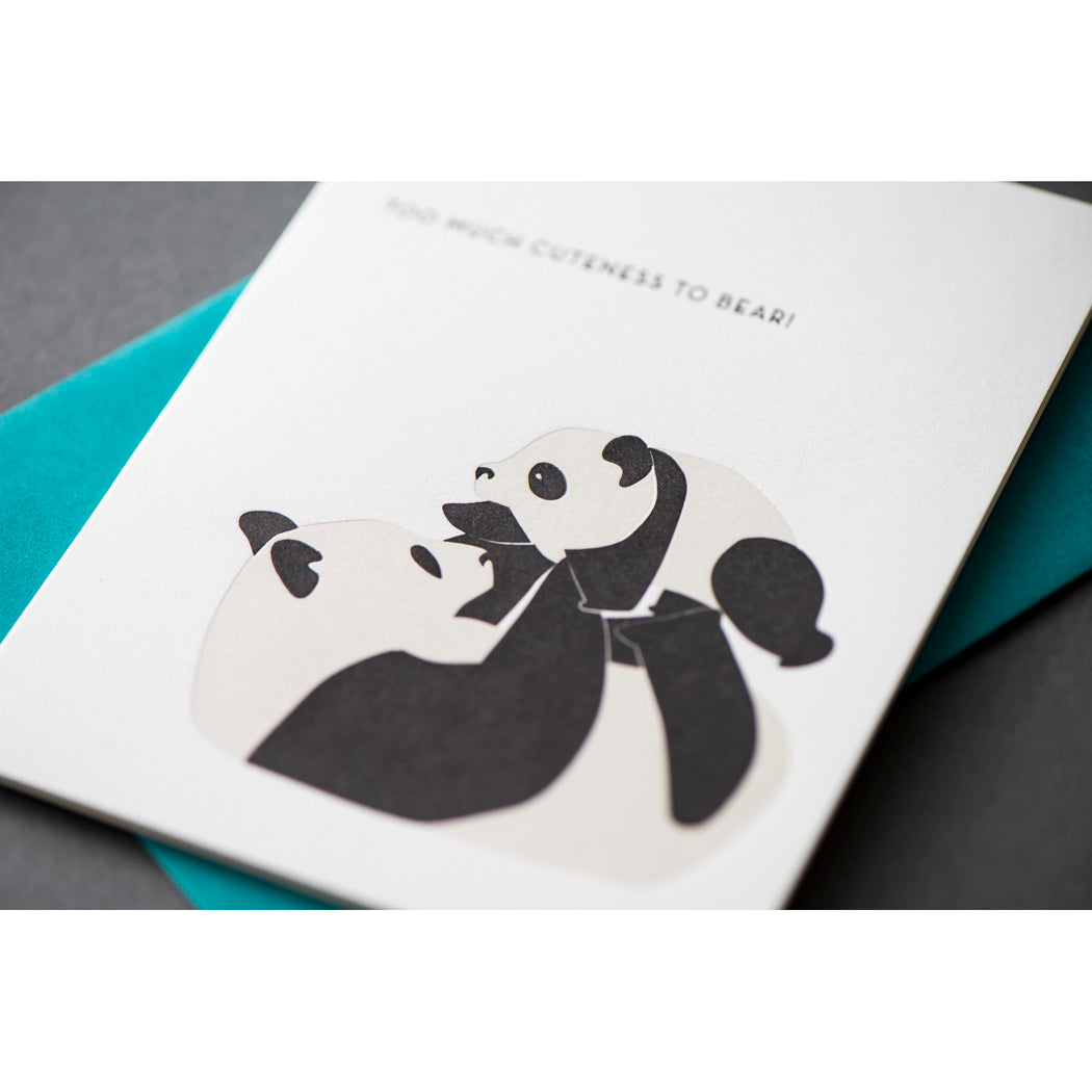 Card: Panda Modern