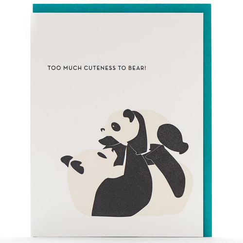 Card: Panda Modern