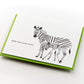 Card: Zebra Modern