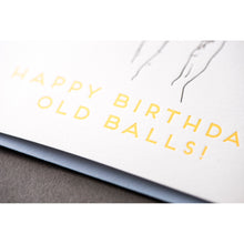 Card: Birthday Old Balls Throwback