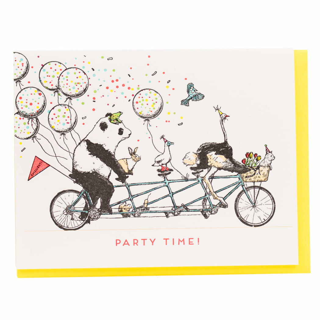 Card: Tandem Bike Party