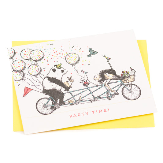 Card: Tandem Bike Party