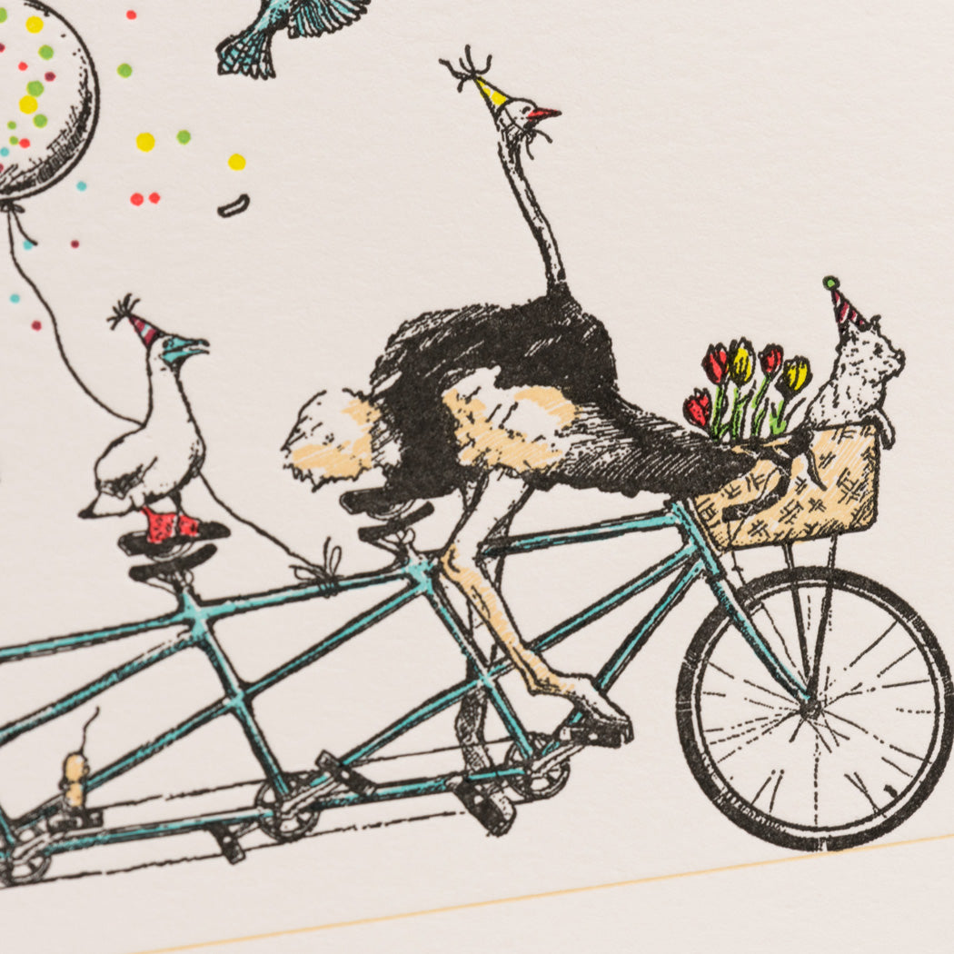 Card: Tandem Bike Party