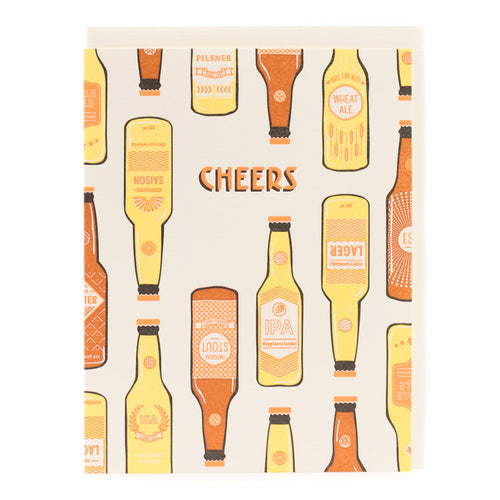 Card: Cheers Bottles