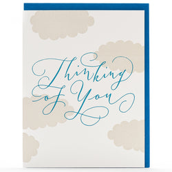 Card: Thinking of You Calligraphy