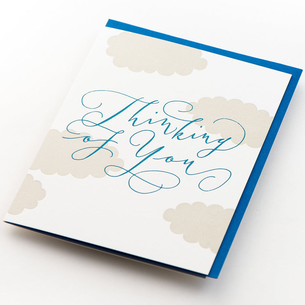 Card: Thinking of You Calligraphy
