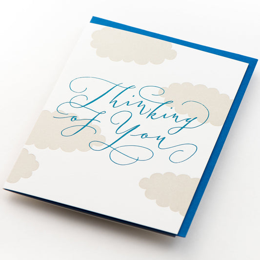 Card: Thinking of You Calligraphy