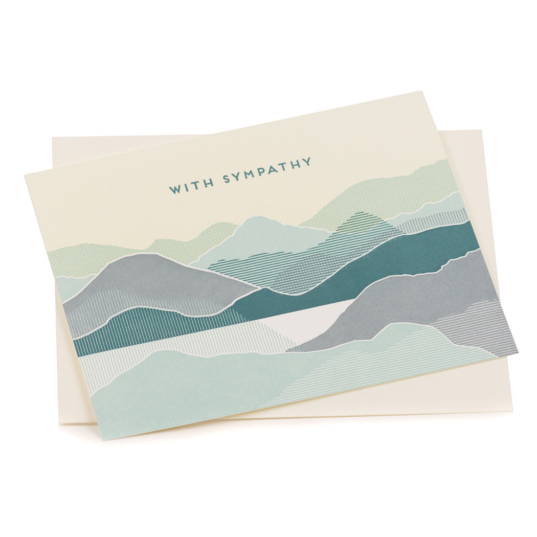 Card: With Sympathy Coastal