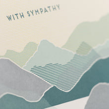 Card: With Sympathy Coastal