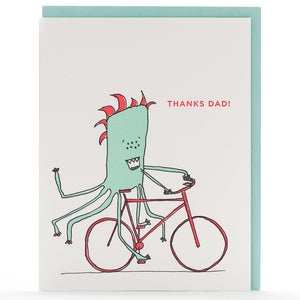 Card: Father's Day Monster