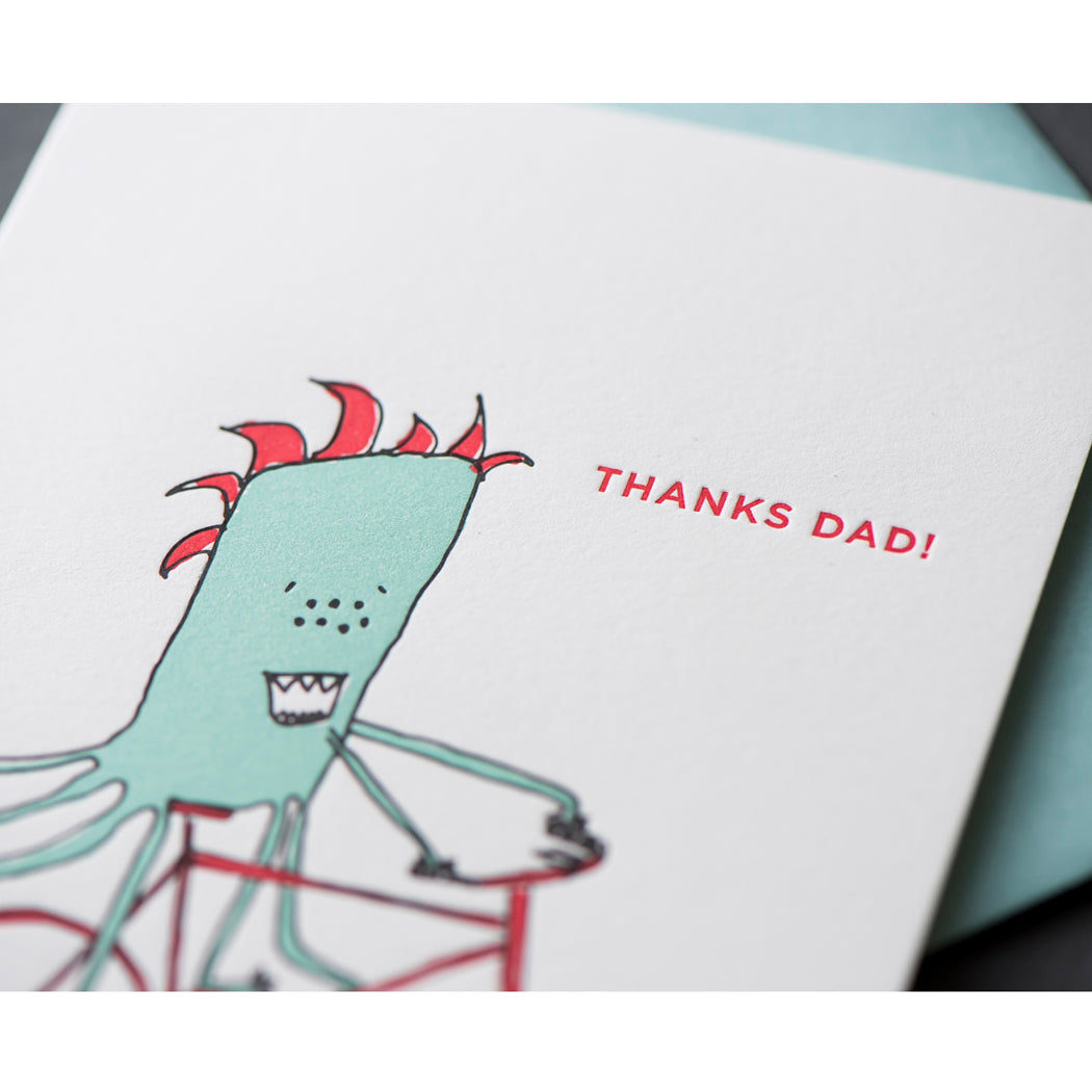 Card: Father's Day Monster