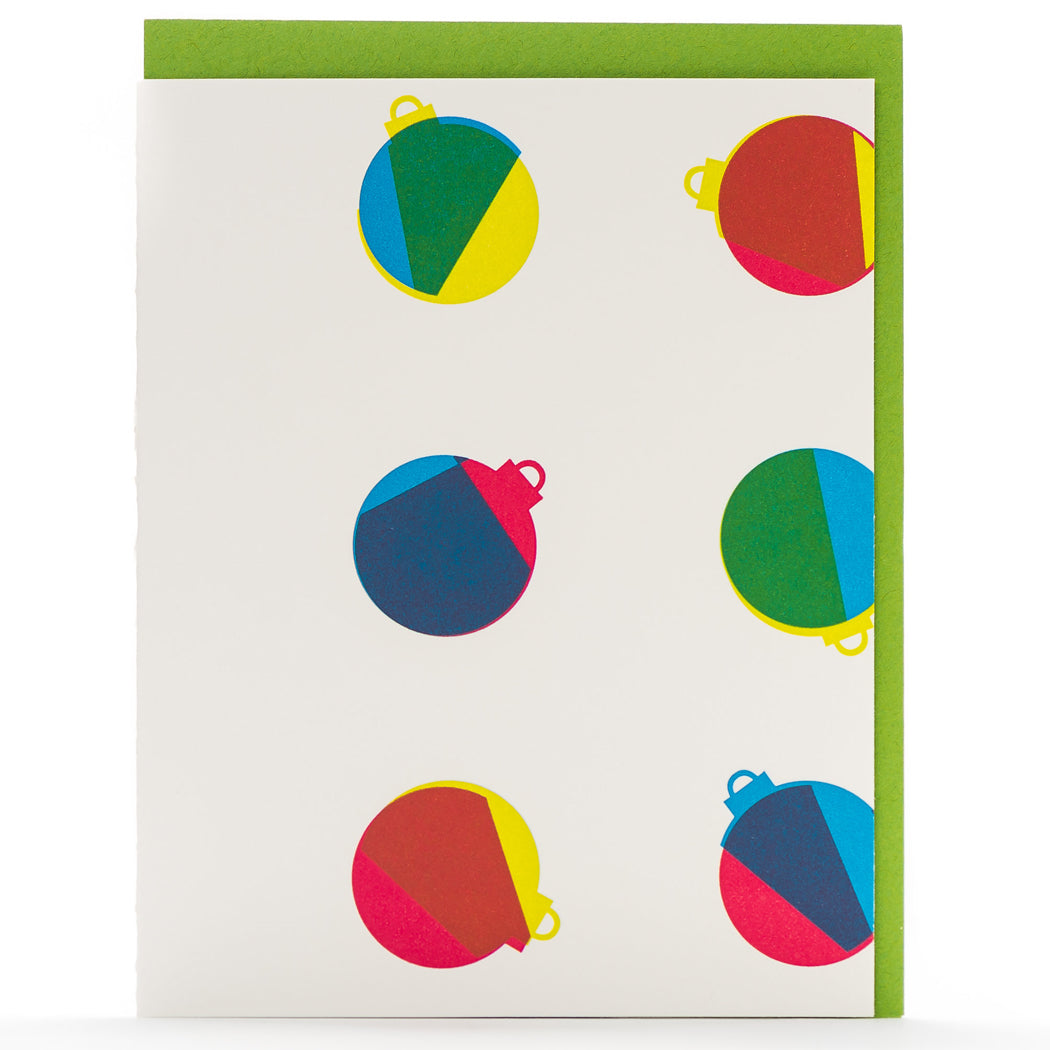 Card Folder Set: Holiday Geometric (Set of 6)