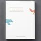 Card Folder Set: Holiday Snow Tracks (2 each of 3 designs)
