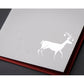 Card Folder Set: Holiday Snow Tracks (2 each of 3 designs)