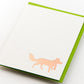 Card Folder Set: Holiday Snow Tracks (2 each of 3 designs)