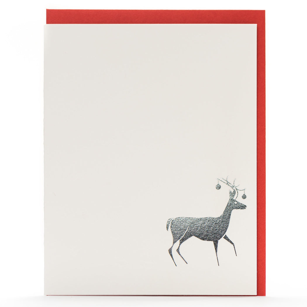 Card Folder Set: Holiday Snow Tracks (2 each of 3 designs)