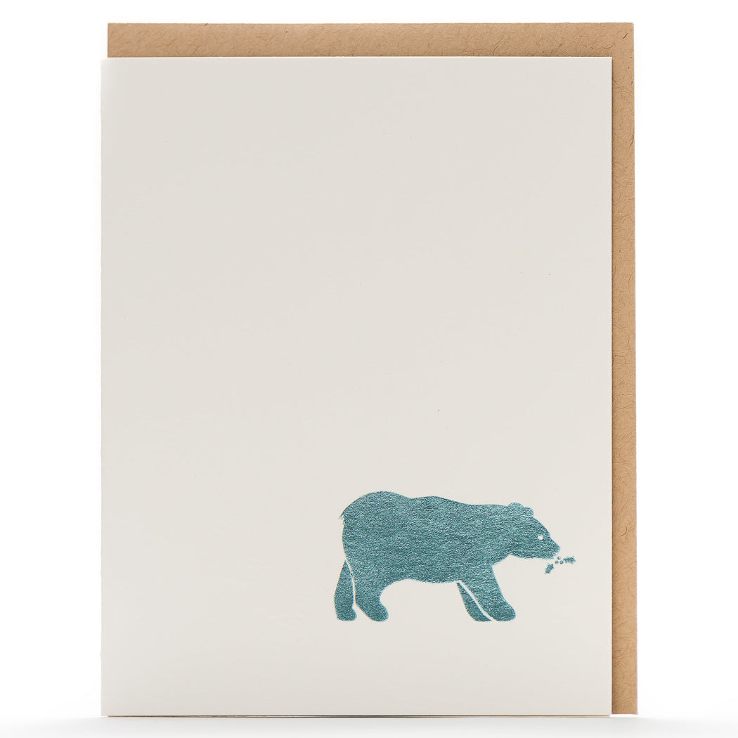 Card Folder Set: Holiday Snow Tracks (2 each of 3 designs)