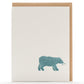 Card Folder Set: Holiday Snow Tracks (2 each of 3 designs)
