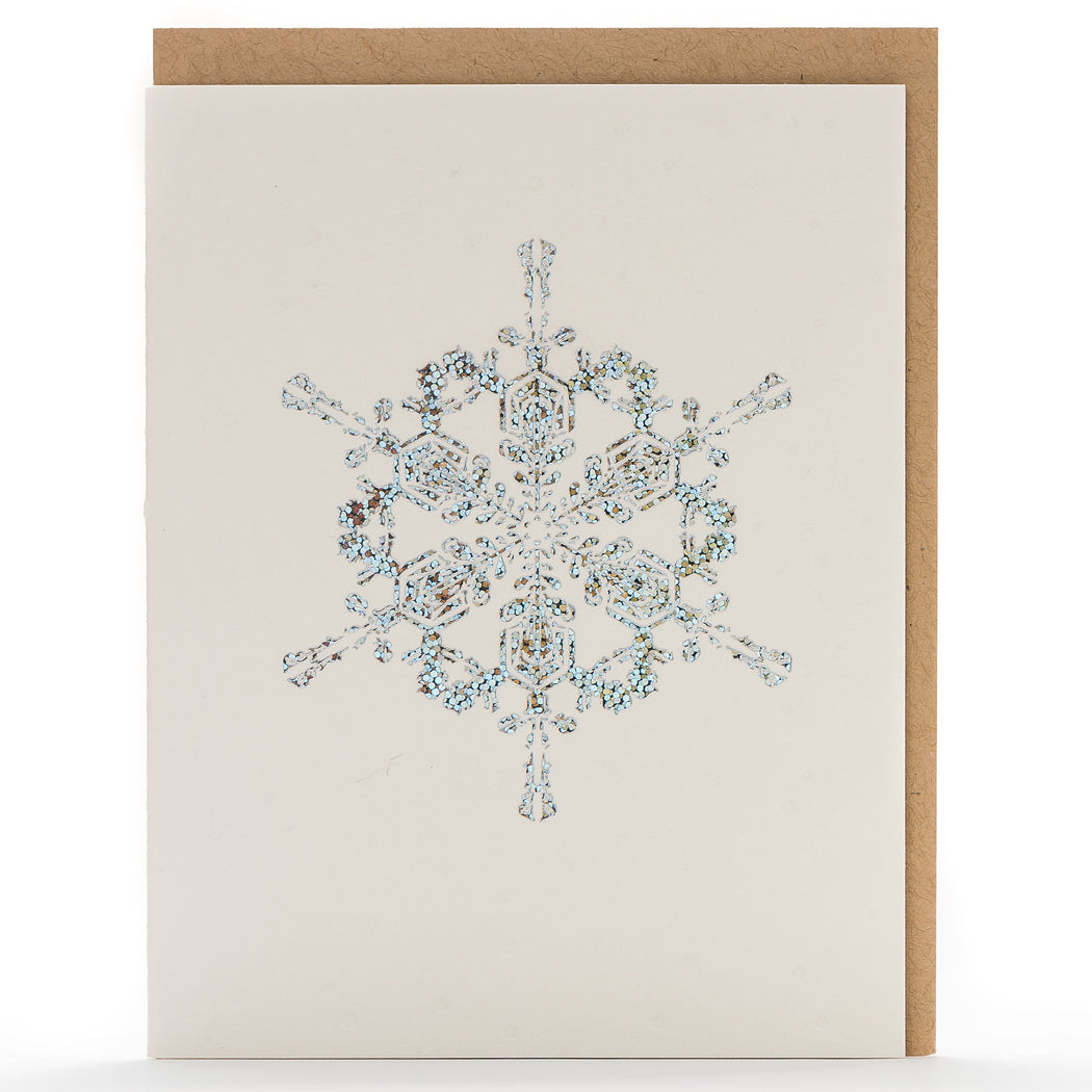 Card Folder Set: Holiday Snowflakes (2 each of 3 designs)